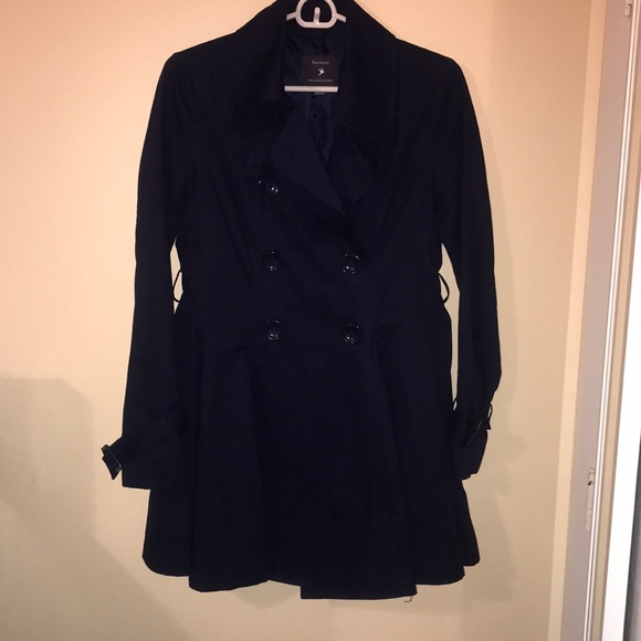 Forever 21 Jackets & Blazers - Dark Blue Forever 21 Dress Coat